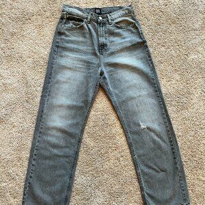 Urban Outfitters BDG High Waisted Cowboy Jeans Black/Gray (Size 29/8)
